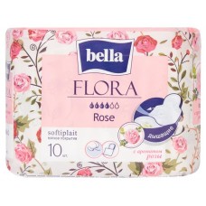 Прокладки гигиенические Bella Flora Роза, 10 шт (kastd) в магазинах Ашан