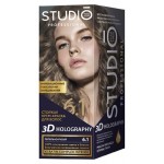 Стойкая краска для волос Studio Professional 6.1 Пепельно-русый, 50 мл (kastd)