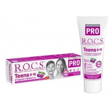 Зубная паста R.O.C.S. PRO Teens Ягодная свежесть, 74 г (kastd) в магазинах Ашан