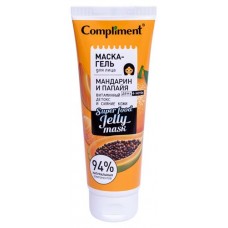 Маска-гель для лица Compliment мандарин и папайя витаминный детокс и сияние кожи, 130 мл (kastd) в магазинах Ашан