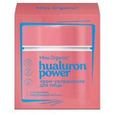 Крем-увлажнение для лица Miss Organic Hyaluron Power Cream, 45 мл (kastd) в магазинах Ашан