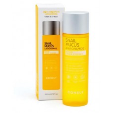 Тонер-эссенция CONSLY с муцином улитки и ниацинамидом, 200 мл (kastd) в магазинах Ашан