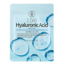 Маска тканевая для лица MEDB 1 day hyaluronic с гиалуроновой кислотой, 27 мл (kastd) в магазинах Ашан