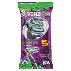 Бритвенные станки Venzi S2 одноразовые, 5 шт (kastd) в магазинах Ашан