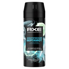 Дезодорант аэрозоль Axe Парфюмированный 72ч защиты от пота и запаха Axe акватический бергамот, 150 мл (kastd) в магазинах Ашан
