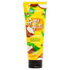 Шампунь для волос CONSLY с экстрактом банана и кокосовой водой, 250 мл (kastd) в магазинах Ашан