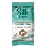 Влажные салфетки для интимной гигиены Ola! Silk Sense Без отдушки, 15 шт (kastd)