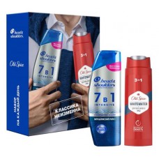Набор подарочный для мужчин Шампунь от перхоти, 270 мл + Шампунь-гель для душа 3в1, 250 мл (kastd) в магазинах Ашан