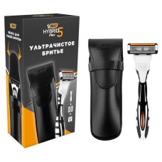 Бритвенный станок BIC Hybrid 5 Flex с 2 кассетами и чехлом (kastd) в магазинах Ашан
