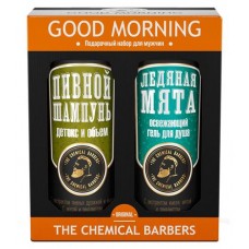 Набор подарочный для мужчин The chemical barbers Good Morning Шампунь, 350 мл + Гель для душа, 350 мл (kastd) в магазинах Ашан