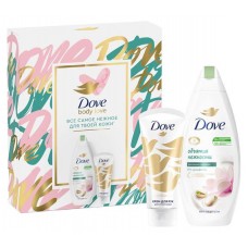 Набор подарочный Dove Подари нежность, гель для душа 250 мл + крем для рук 50 мл (kastd) в магазинах Ашан