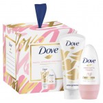 Набор подарочный Dove С любовью для вас, крем для рук 50 мл + роликовый дезодорант 50 мл (kastd)