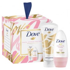 Набор подарочный Dove С любовью для вас, крем для рук 50 мл + роликовый дезодорант 50 мл (kastd) в магазинах Ашан
