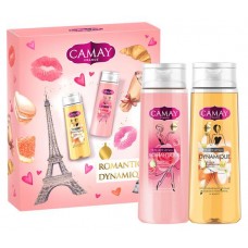Набор подарочный Camay Romantique, гель для душа с ароматом розы 250 мл + гель для душа с ароматом грейпфрута 250 мл (kastd) в магазинах Ашан