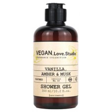 Гель для душа VEGAN.Love.Studio Vanilla Amber Musk, 300 мл (kastd) в магазинах Ашан