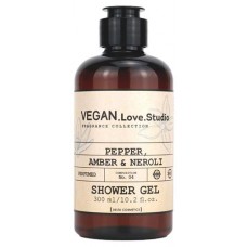 Гель для душа VEGAN.Love.Studio Pepper Amber Neroli, 300 мл (kastd) в магазинах Ашан