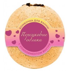 Бомбочка для ванны Шар Предсказаний с комплиментом Персиковые облака, 120 г (kastd) в магазинах Ашан