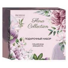 Набор подарочный Profresh Flora Collection, Гель для душа освежающий 200 мл + крем для рук увлажняющий 75 мл (kastd) в магазинах Ашан