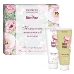 Набор подарочный Profresh Dolce Pione, Крем для рук питательный 75 мл + Крем-скраб для рук 75 мл (kastd) Набор подарочный Profresh Dolce Pione, Крем для рук питательный 75 мл + Крем-скраб для рук 75 мл (kastd)