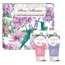 Набор подарочный Profresh Flora Collection, Крем для рук SPA-уход 75 мл + Бальзам для ног тонизирующий 75 мл (kastd) в магазинах Ашан
