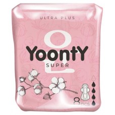 Прокладки гигиенические Yoonty Super, 8 шт (kastd) в магазинах Ашан