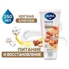 Бальзам для волос Aura Питание и Восстановление, 250 мл (kastd) в магазинах Ашан