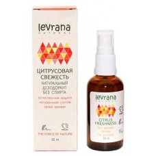 Дезодорант Levrana Цитрусовая свежесть натуральный, 50 мл (kastd) в магазинах Ашан