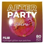 Глиттер-патчи PSLAB After Party с комплексом витаминов против темных кругов, 80 шт (kastd)