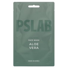 Маска тканевая PSLAB Успокаивающая для лица aloe vera, 23 мл (kastd) в магазинах Ашан
