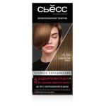 Крем краска стойкая для волос Syoss Золотистый пекан 6-66 профессиональное закрашивание седины, 115 мл (kastd)