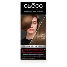 Крем краска стойкая для волос Syoss Золотистый пекан 6-66 профессиональное закрашивание седины, 115 мл (kastd) в магазинах Ашан