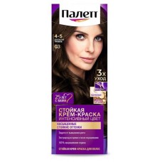 Крем краска стойкая для волос Palette G3 4-5 Золотистый трюфель защита от вымывания цвета, 110 мл (kastd) в магазинах Ашан