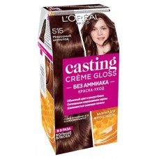 Краска для волос L'Oreal Paris Casting Creme Gloss морозный шоколад тон 515, 180 мл (kastd) в магазинах Ашан