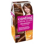 Краска для волос L'Oreal Paris Casting Creme Gloss без аммиака молочный шоколад тон 603, 180 мл (kastd)