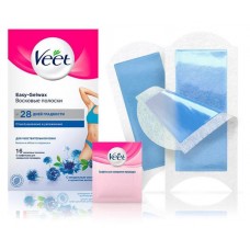 Восковые полоски для зоны бикини и области подмышек Veet, 16 шт (kastd) в магазинах Ашан
