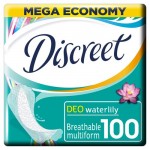 Прокладки ежедневные Discreet Deo Water Lily Multiform, 100 шт (kastd)
