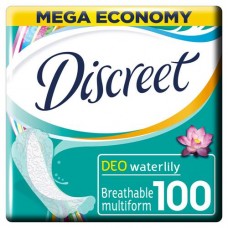 Прокладки ежедневные Discreet Deo Water Lily Multiform, 100 шт (kastd) в магазинах Ашан