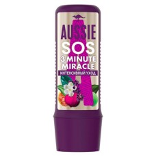Средство для волос Aussie Hair SOS 3 Minute Miracle для поврежденных волос, 225 мл (kastd) в магазинах Ашан