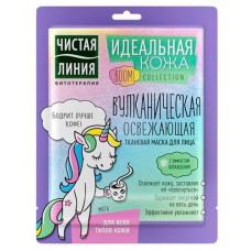 Тканевая маска для лица Чистая Линия Освежающая, 1 шт (kastd) в магазинах Ашан