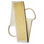 Мочалка для тела Beauty Format натуральная крапива и хлопок пояс, 1 шт (kastd)