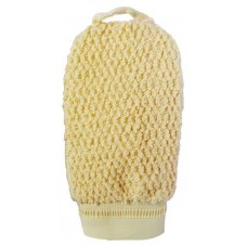 Мочалка для тела Beauty Format натуральная хлопковый шенилл варежка, 1 шт (kastd) в магазинах Ашан