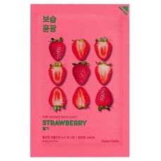 Маска для лица Holika Holika Пьюр Эссенс клубника освежающая тканевая, 20 мл (kastd) в магазинах Ашан