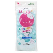 Мочалка для тела Can Do Кремовые пузыри цвета в ассортименте 32х100 см, 1 шт (kastd) в магазинах Ашан