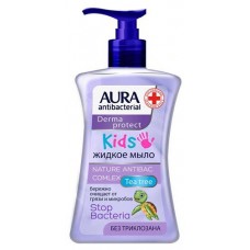 Мыло жидкое Aura Kids с помпой, 250 мл (kastd) в магазинах Ашан