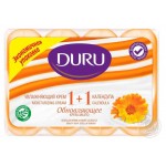 Мыло туалетное Duru Календула, 4 x 90 г (kastd) Мыло туалетное Duru Календула, 4 x 90 г (kastd)