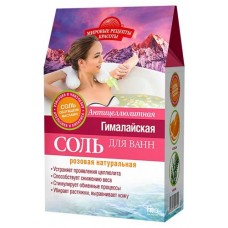 Соль для ванны Фитокосметик Мировые рецепты красоты гималайская розовая антицеллюлитная, 500 г (kastd) в магазинах Ашан
