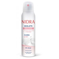 Дезодорант спрей Nidra деликатный с молочными протеинами и миндалем, 150 мл (kastd) в магазинах Ашан