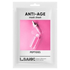 Маска для лица L.Sanic с пептидами антивозрастная тканевая, 25 мл (kastd) в магазинах Ашан