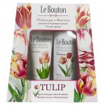 Подарочный набор Крем для рук Le Bouton питательный, 75 мл + Мыло жидкое Le Bouton обновляющее, 200 мл (kastd)