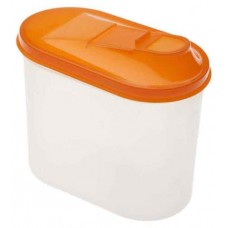 Банка для сыпучих продуктов Полимербыт, 1,5 л (kastd) в магазинах Ашан